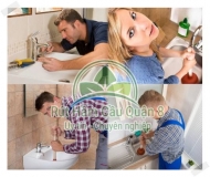 Các cách làm hết mùi hôi nhà vệ sinh