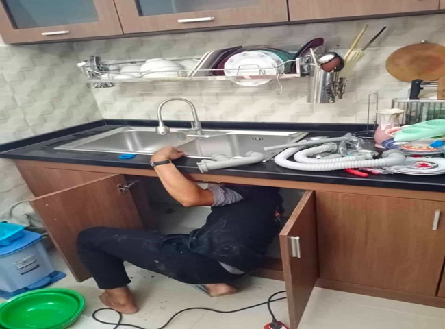 Thợ thông tắc bồn rửa bát Quận 8