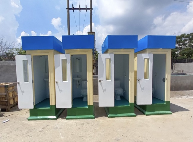 Cung cấp nhà vệ sinh di động quận 8 có kích thước tiêu chuẩn