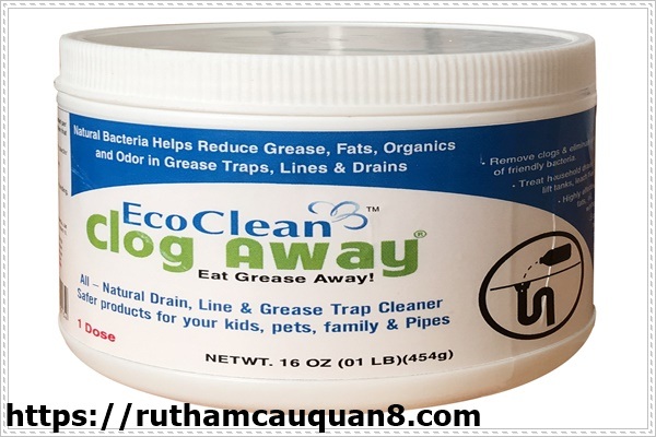 Vi sinh xử l&yacute; dầu mỡ EcoClean Block hiệu quả cao