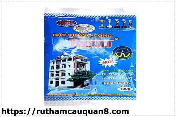 Loại bột th&ocirc;ng cống n&agrave;o hiệu quả tốt nhất Tracatu