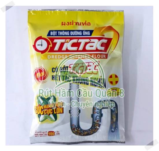 Sử dụng bột thông bồn cầu giúp phân hủy bớt chất thải